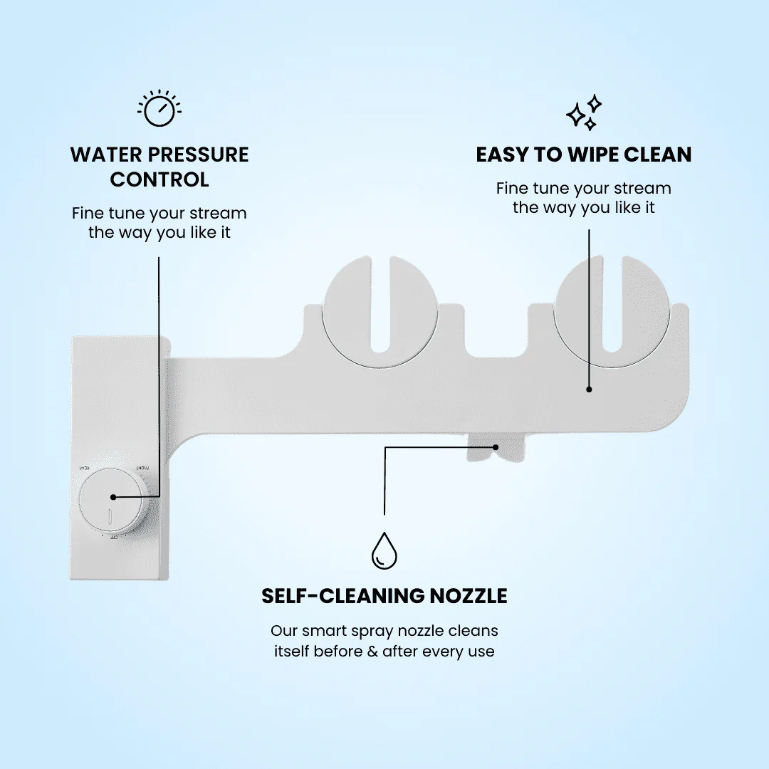 Cleanako Classic Toilet Bidet - Image 3